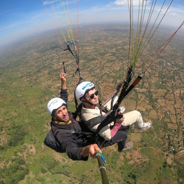 tandem paragliding kenya 5
